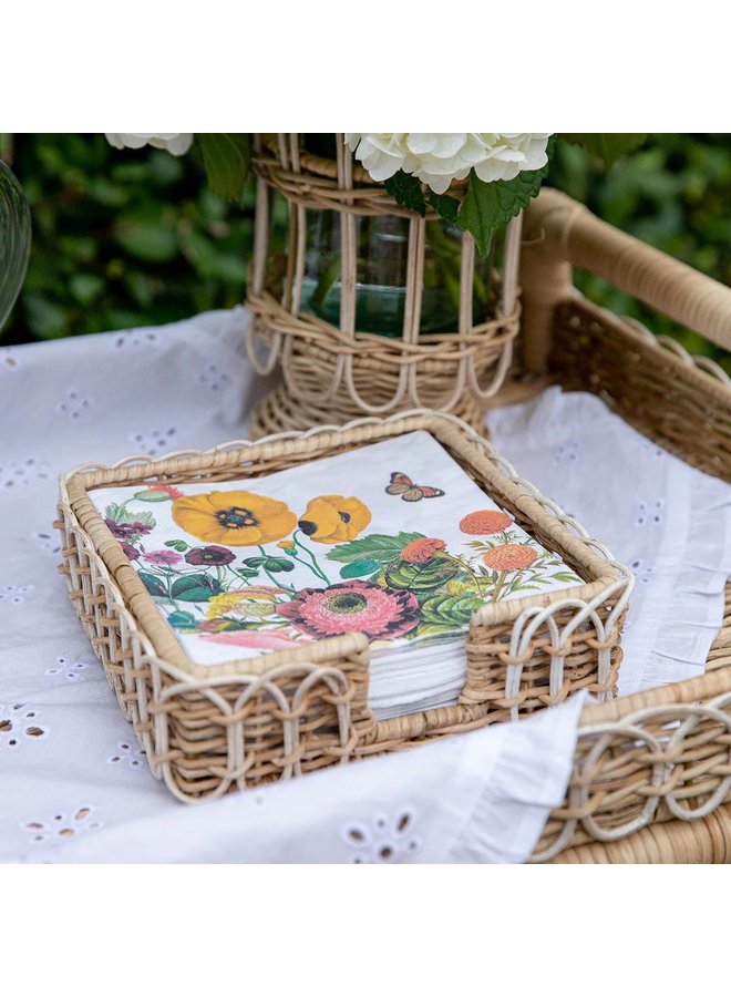 Field of Flowers Paper Napkins Set/20 - Multi