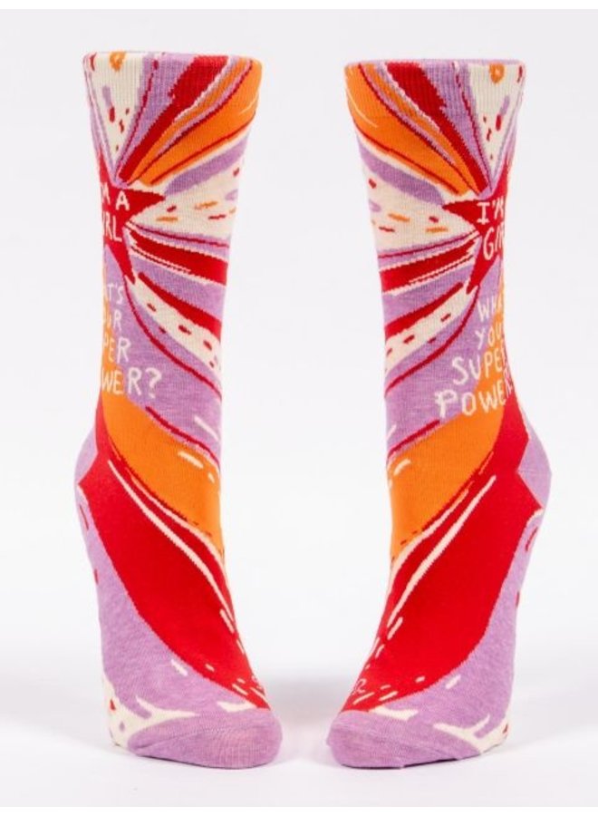 Women's Socks Superpower