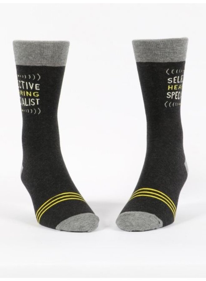 Men's Socks- Selective Hearing