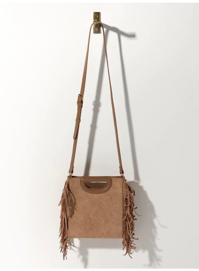 Aster Mini Hobo Bag, Ivory