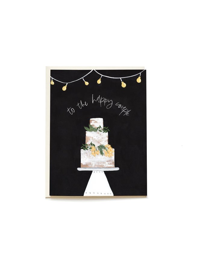 Decorative Cake Wedding Card