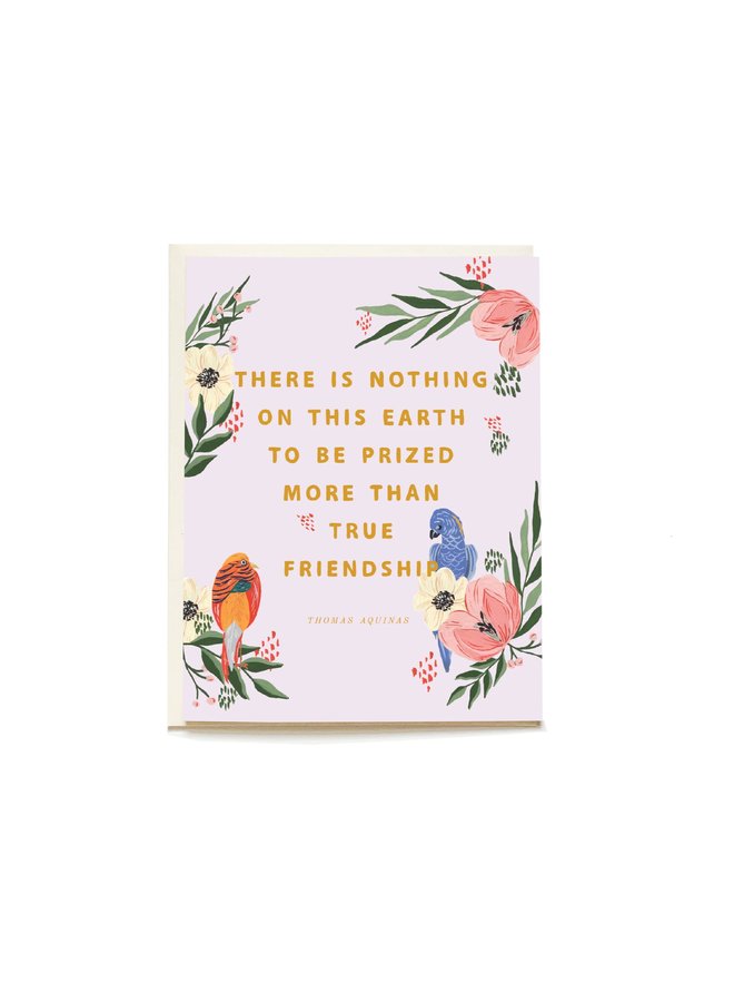 Birds Of A Feather Friendship Card