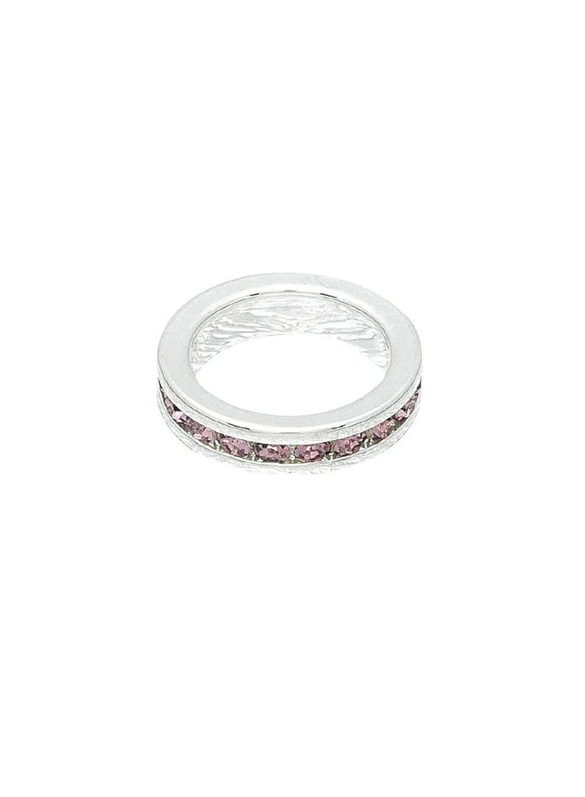 Birthstone Charm White Gold