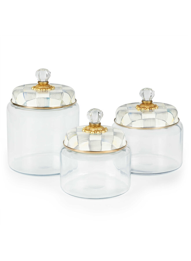 Sterling Check Large Kitchen Canister