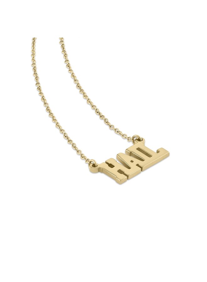 Michigan HAIL Necklace