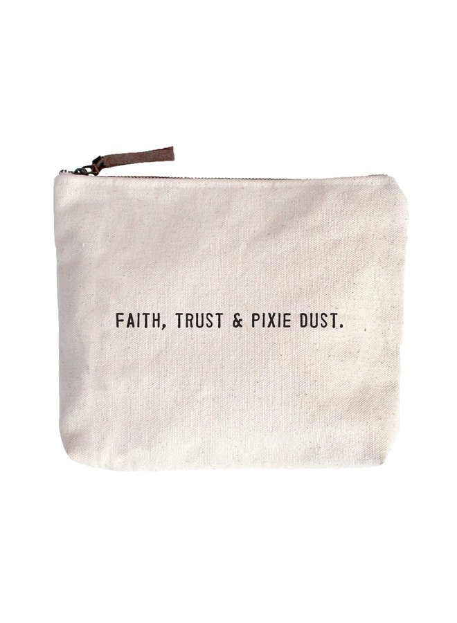 Faith, Trust & Pixie Dust Canvas Bag