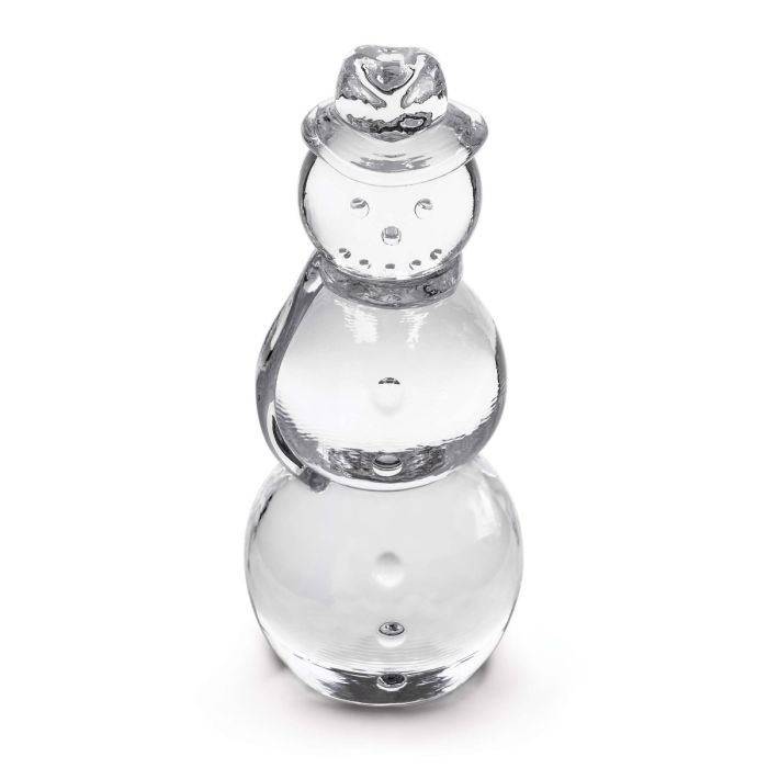 Snowman in Gift Box XL ivory & birch