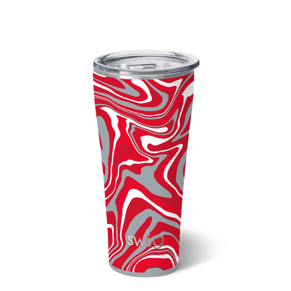 SWIG Swig Touchdown Red Grey Mega Mug 40oz