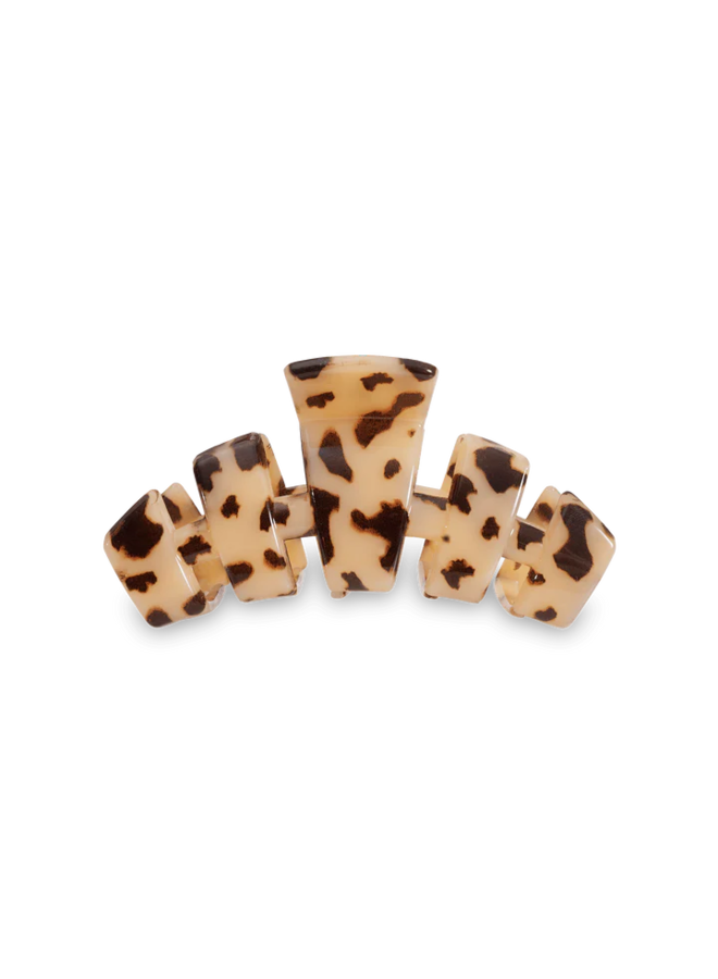 Classic Medium Clip- Blonde Tortoise