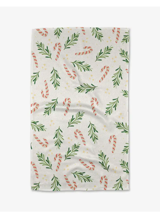 Classy Christmas Tea Towel - ivory & birch