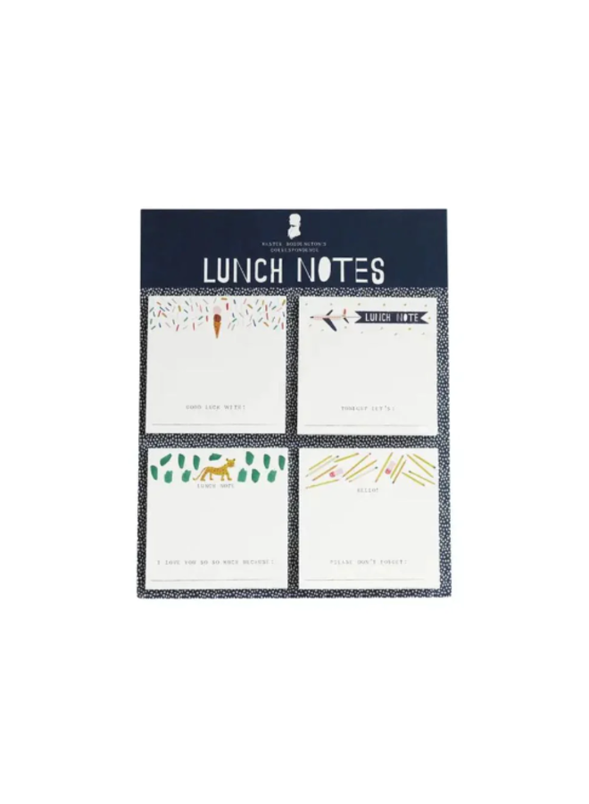 Lunch Notes - Set of four