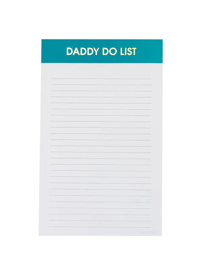 Daddy Do List Notepad