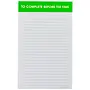 To Complete Before Tee Time Notepad