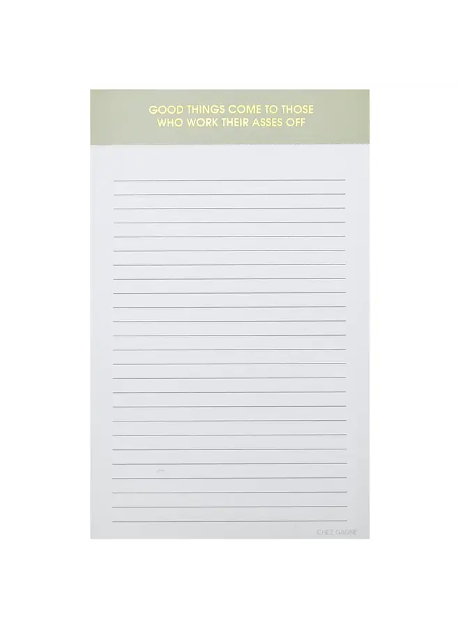 Good Things Come Notepad
