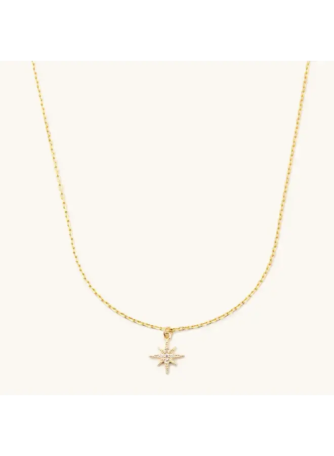 Mini Starburst Necklace- Waterproof