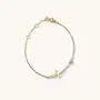 Martha Golden Cross Bracelet