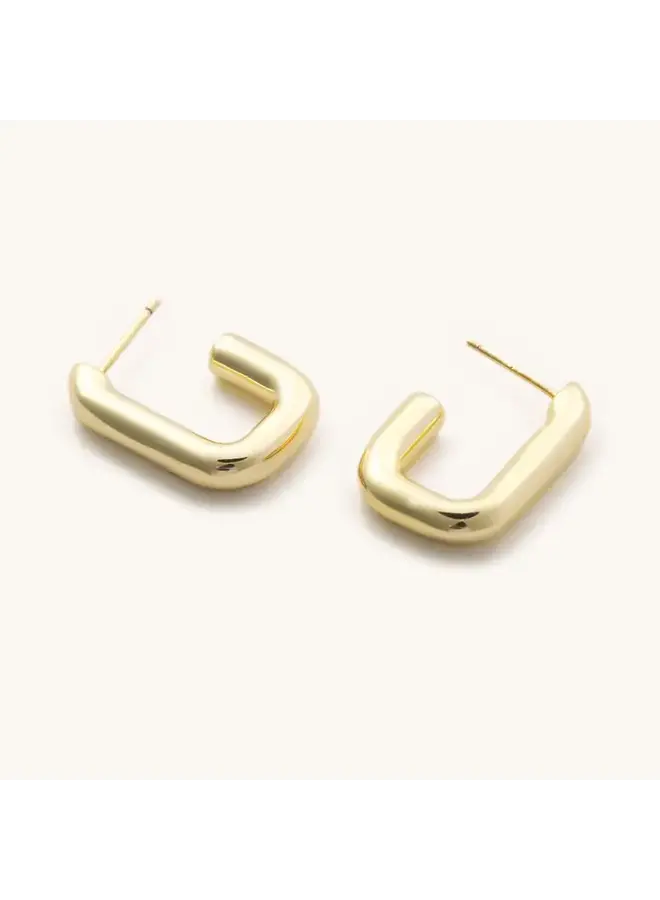 Daphne Gold Hoops