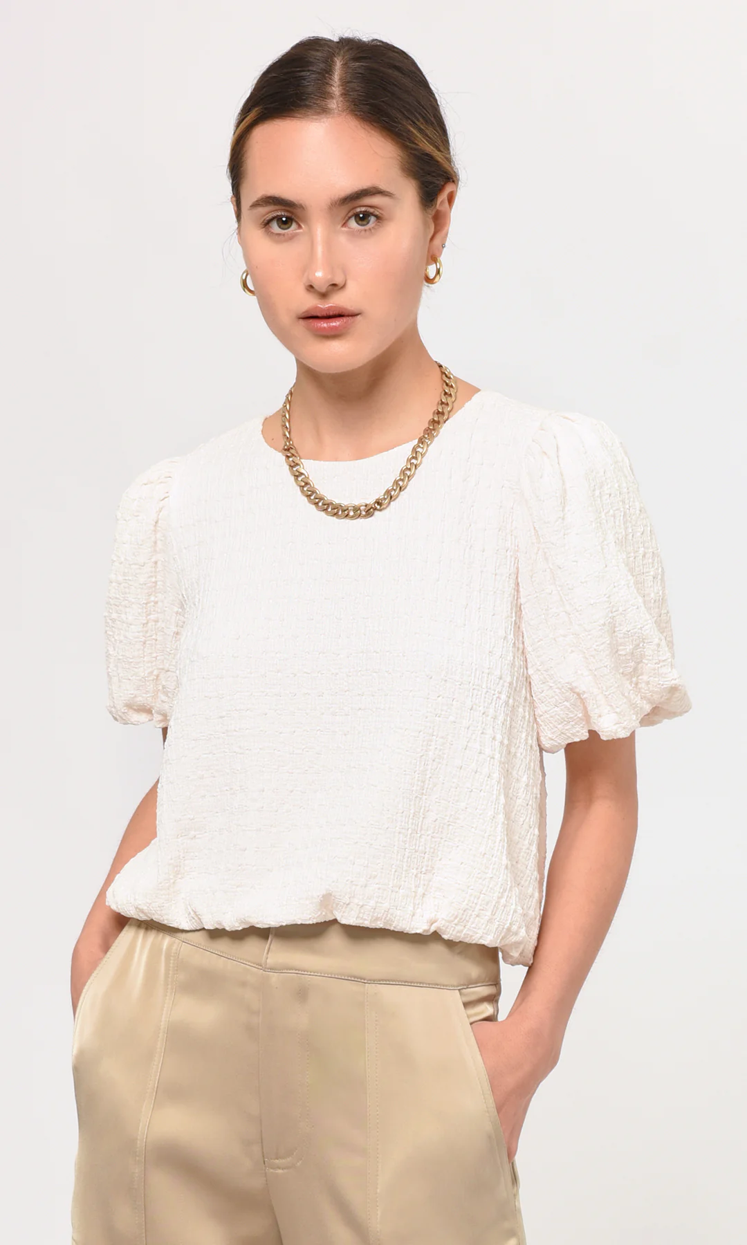 通販セール価格 Bibiy GISELLE KNIT PUFF OP - ワンピース