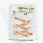 Welcome To The World Card