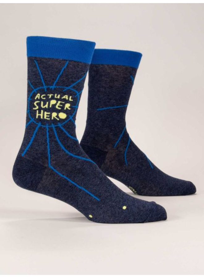 Men's Socks - Actual Superhero