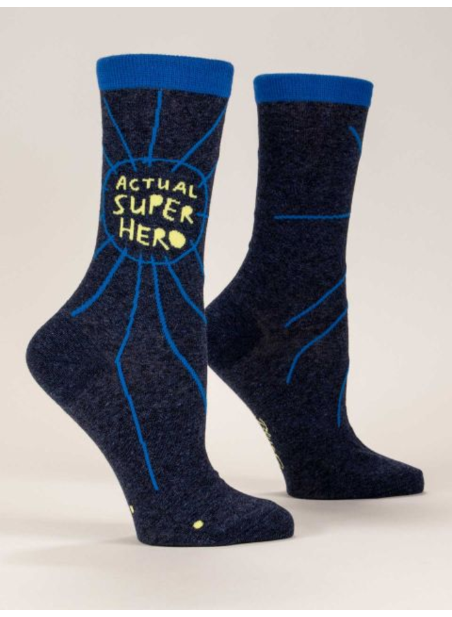 Women's Socks Actual Superhero