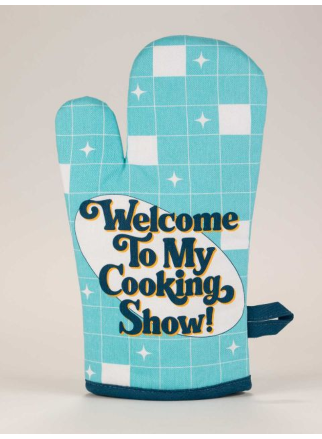 Cooking Show Oven Mitt