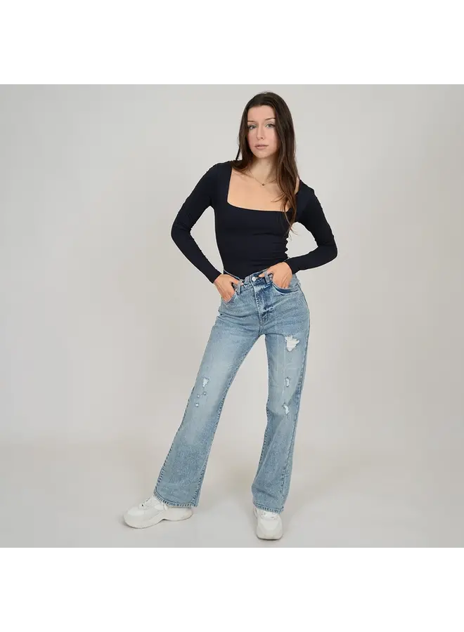 Stacy Square Neck Bodysuit