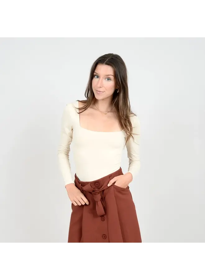 Stacy Square Neck Bodysuit