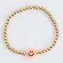 Beaded Happy Face Bracelet
