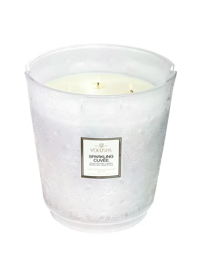 5 Wick Hearth Candle - Sparkling Cuvee