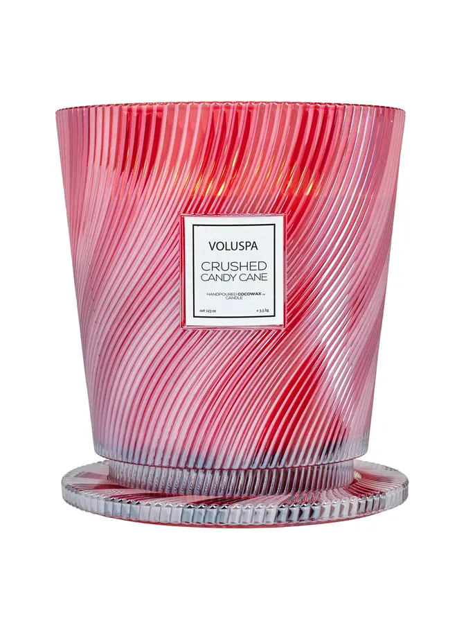 5 Wick Hearth Candle - Crushed Candy Cane