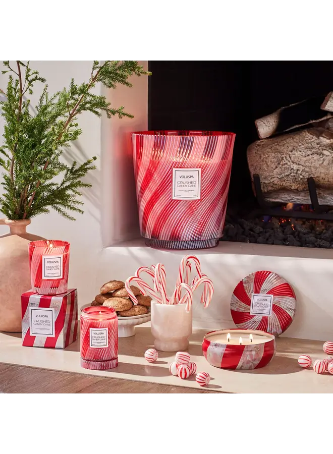 5 Wick Hearth Candle - Crushed Candy Cane