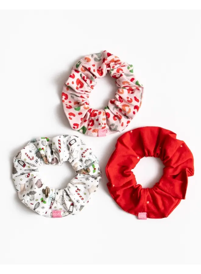Holiday Christmas Scrunchies