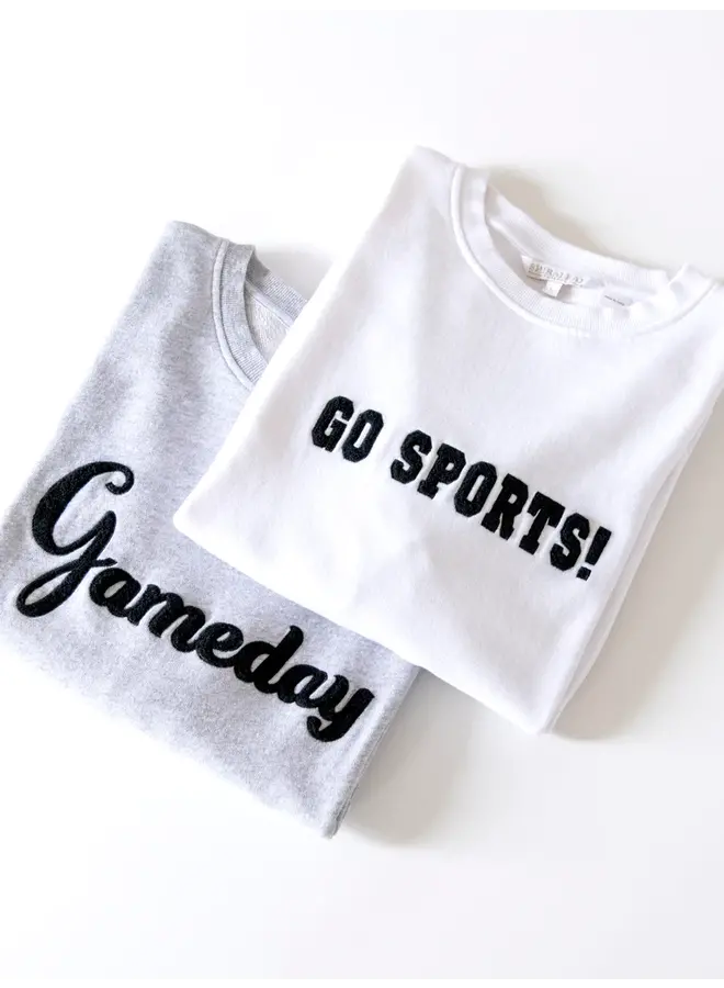 Go Sports Embroidered Sweatshirt