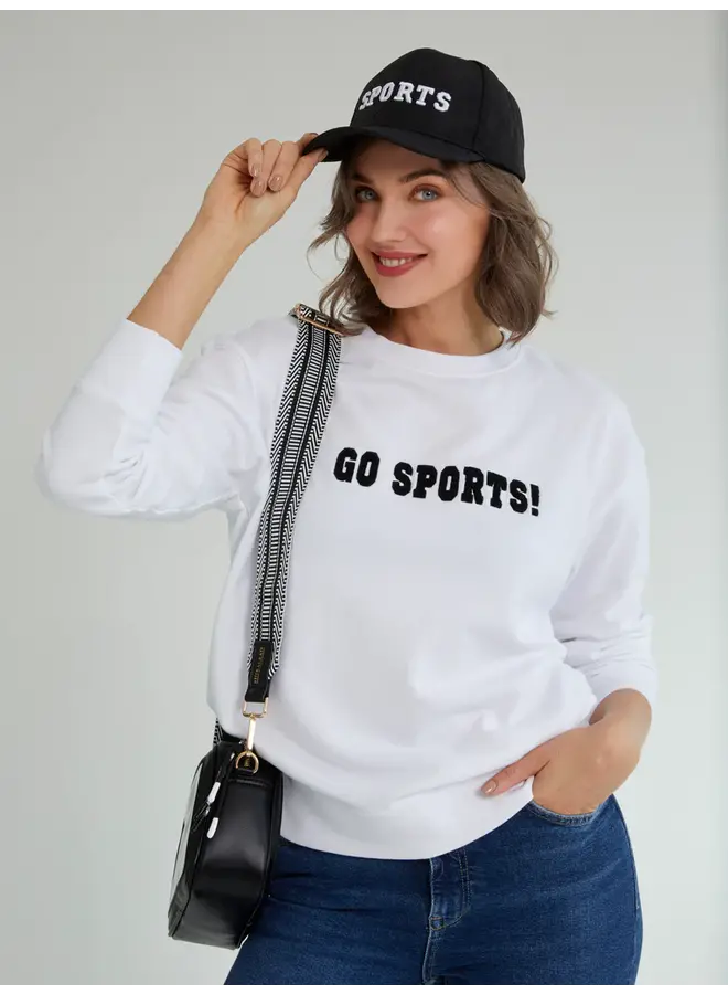 Go Sports Embroidered Sweatshirt