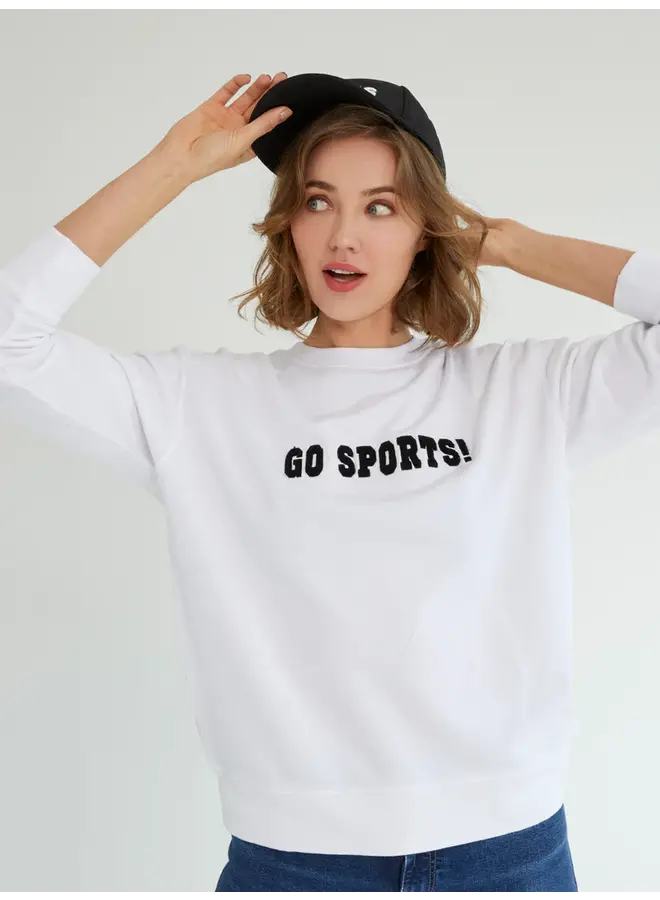 Go Sports Embroidered Sweatshirt