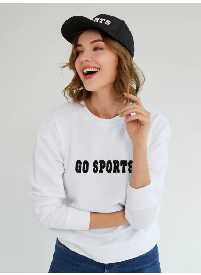 Go Sports Embroidered Sweatshirt