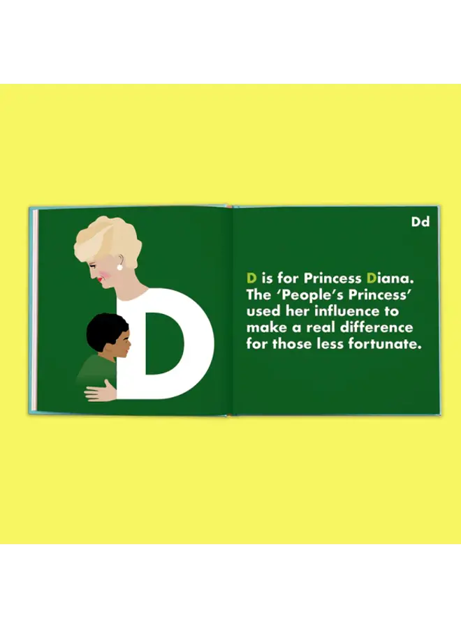 Lady Legends Alphabet Book