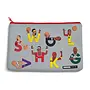 Basketball Legends Alphabet Neoprene Pencil Case