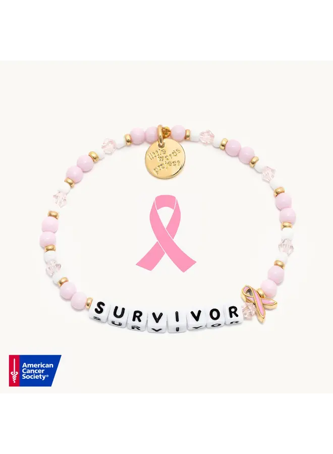 Survivor- Breast Cancer Awareness Bracelet S/M