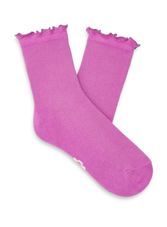 Karsyn Lettuce Edge Sock -