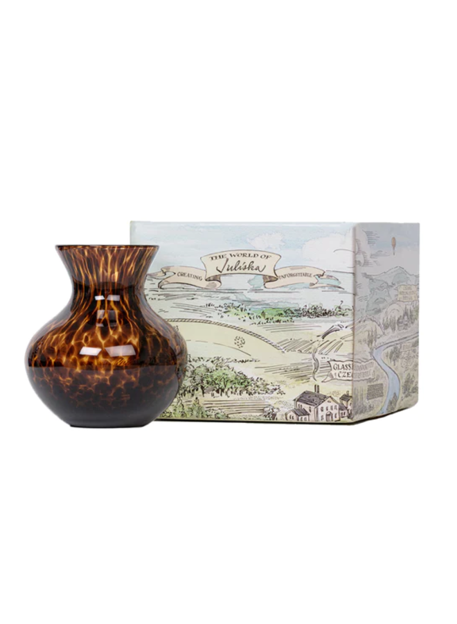 Puro 6" Vase - Tortoiseshell