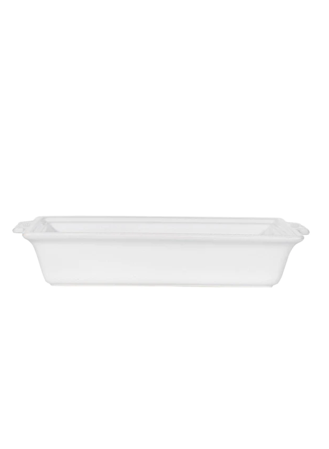 Berry & Thread 13" Rectangular Baker with Lid - Whitewash