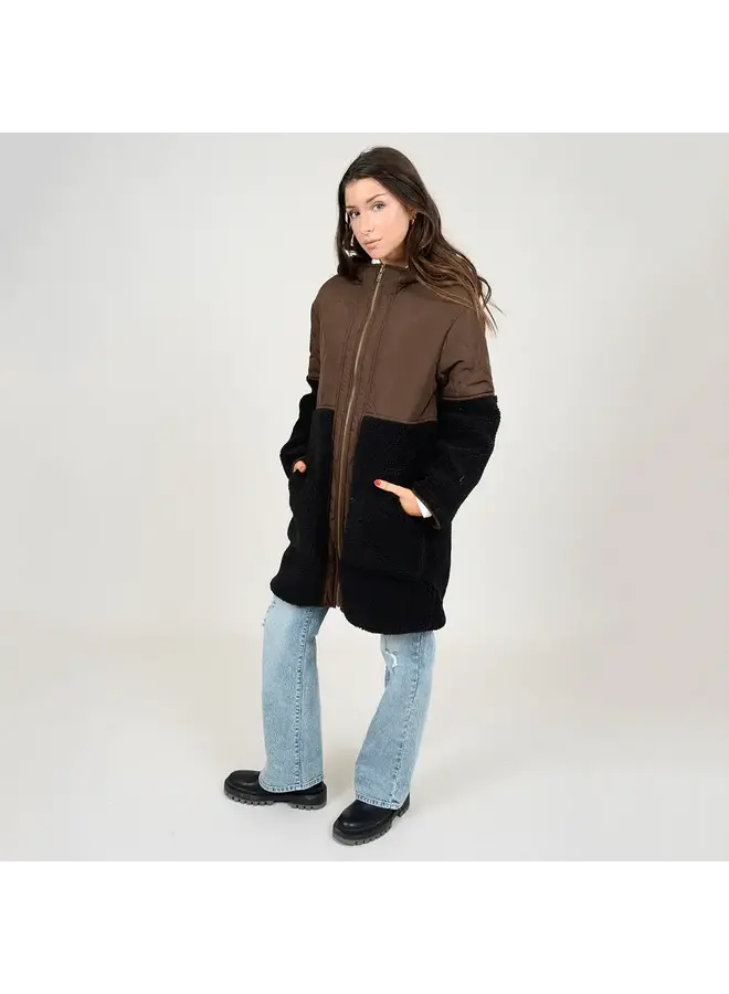 Julie Ladies Mid Length Coat