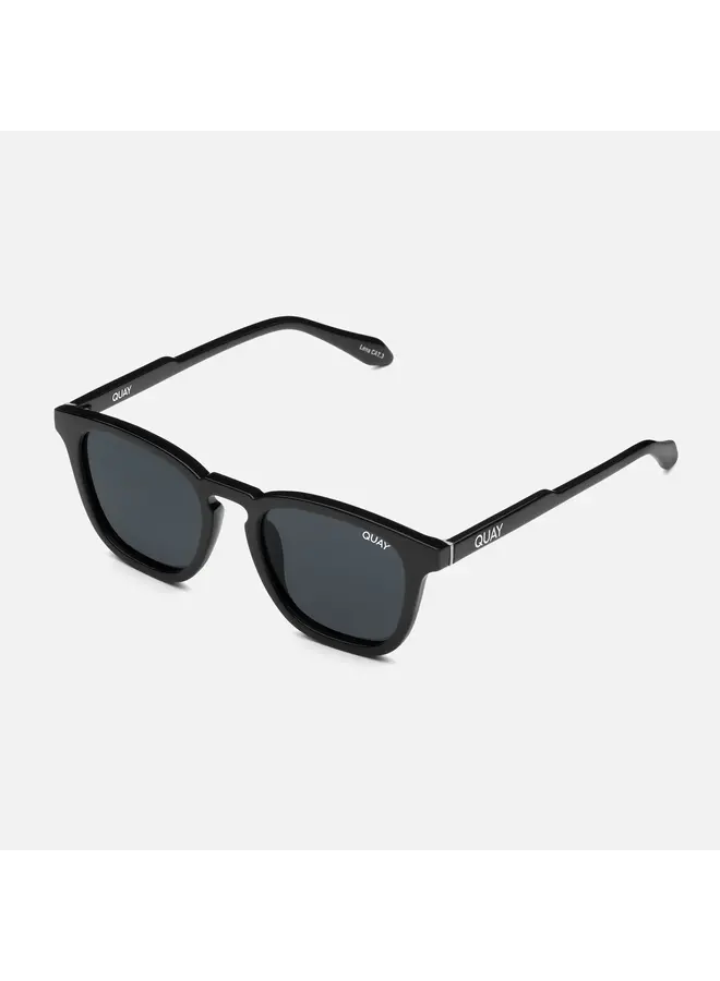 Jackpot Sunglasses - Black Frame / Smoke Polarized Lens