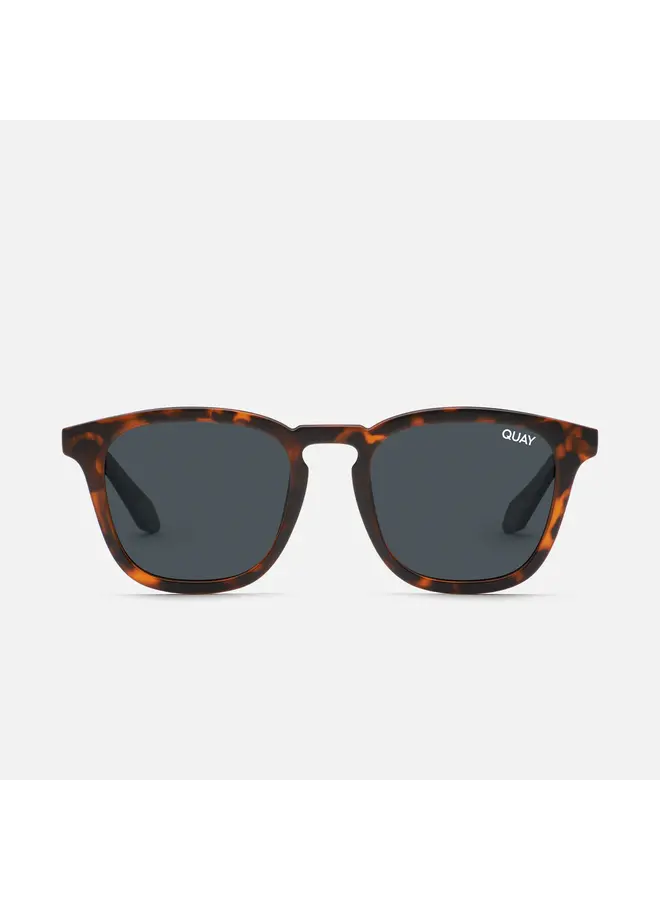 Jackpot Sunglasses - Matte Tortoise Frame / Smoke Polarized Lens