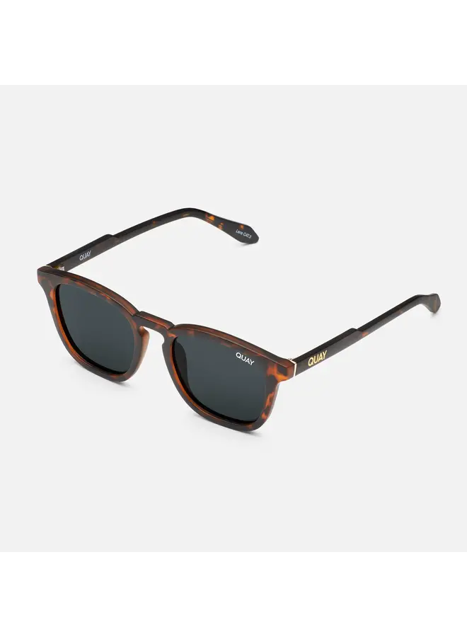Jackpot Sunglasses - Matte Tortoise Frame / Smoke Polarized Lens