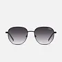 Big Time Sunglasses - Black Frame/Smoke Polarized Lens