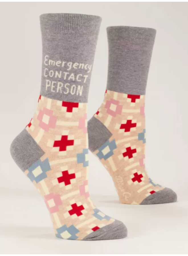 Women's Socks Emergency Contact