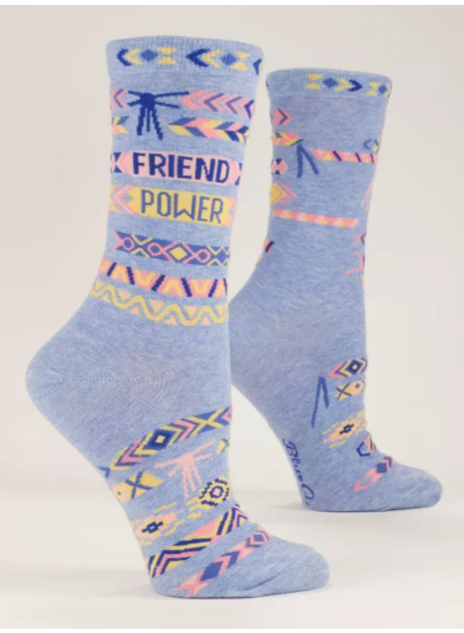 Women's Socks Friend Power